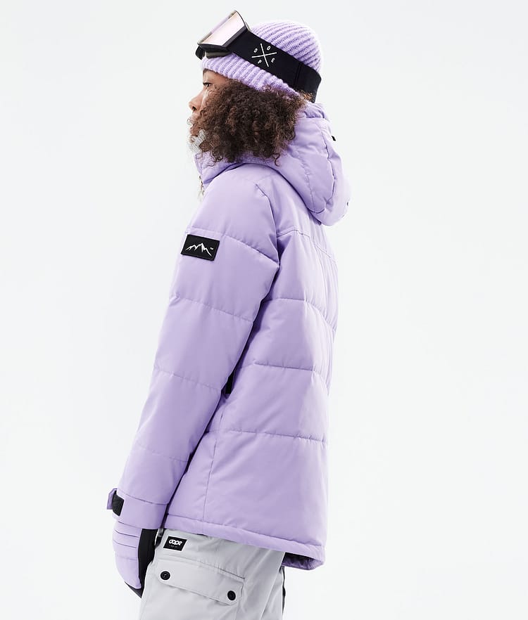 Dope Puffer W 2021 Skijacke Damen Faded Violet, Bild 2 von 10