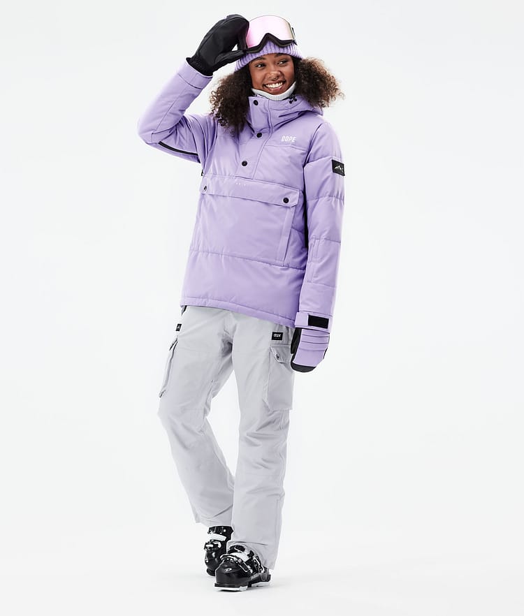 Dope Puffer W 2021 Skijacke Damen Faded Violet, Bild 4 von 10