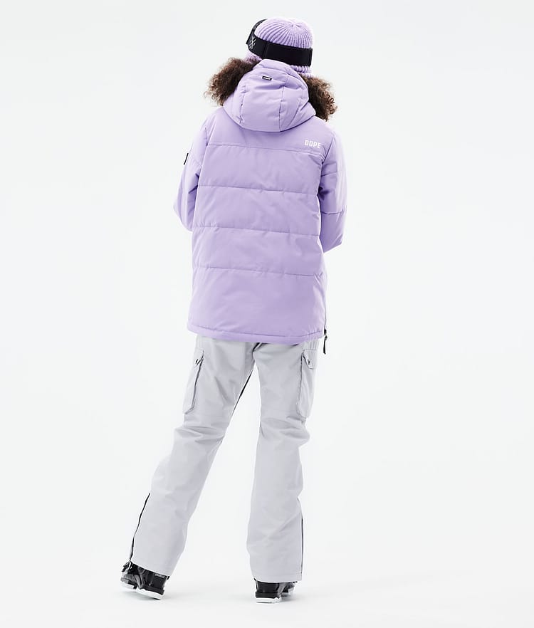 Dope Puffer W 2021 Skijacke Damen Faded Violet, Bild 6 von 10