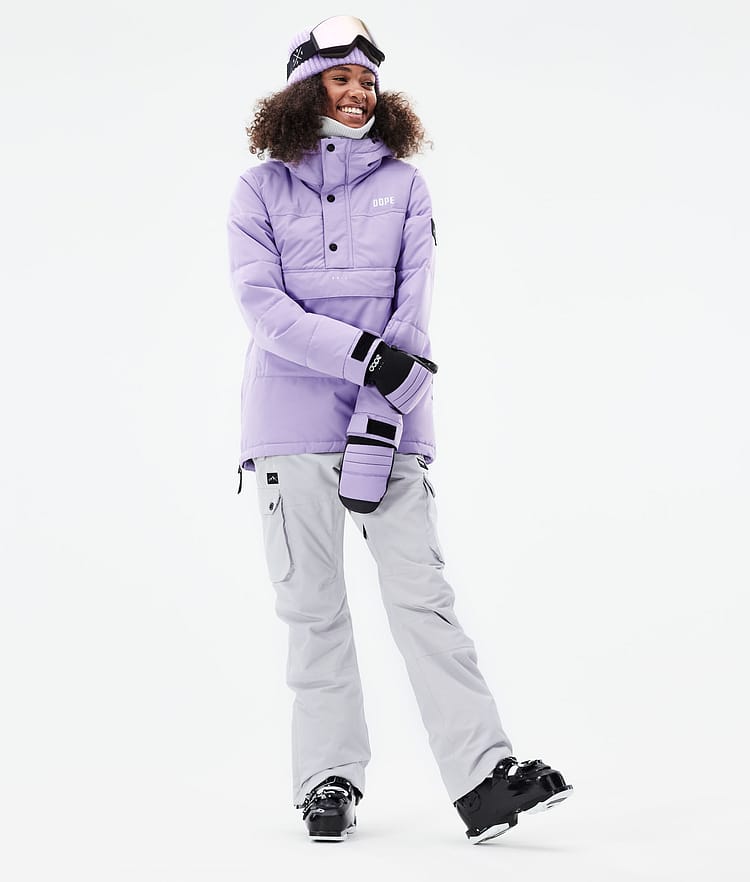 Dope Puffer W 2021 Skijacke Damen Faded Violet, Bild 7 von 10