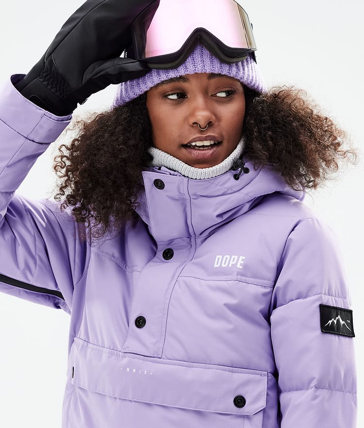 Dope Puffer W 2021 Skijacke Damen Faded Violet, Bild 8 von 10