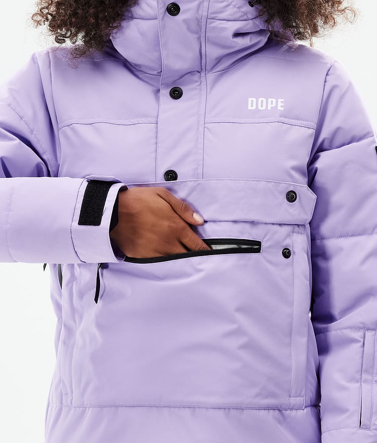 Dope Puffer W 2021 Skijacke Damen Faded Violet, Bild 10 von 10
