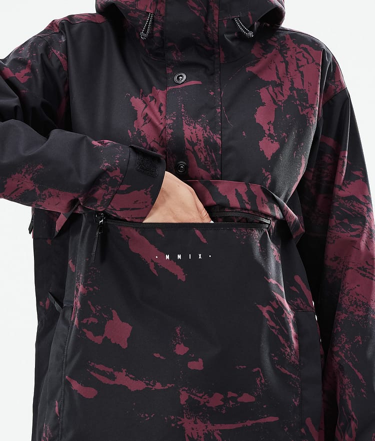 Dope Legacy W 21 Snowboardjacke Damen Paint Burgundy, Image 10 of 10