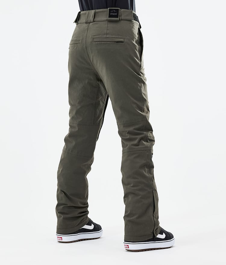 Dope Con W 21 Snowboardhose Damen Olive Green, Image 3 of 5