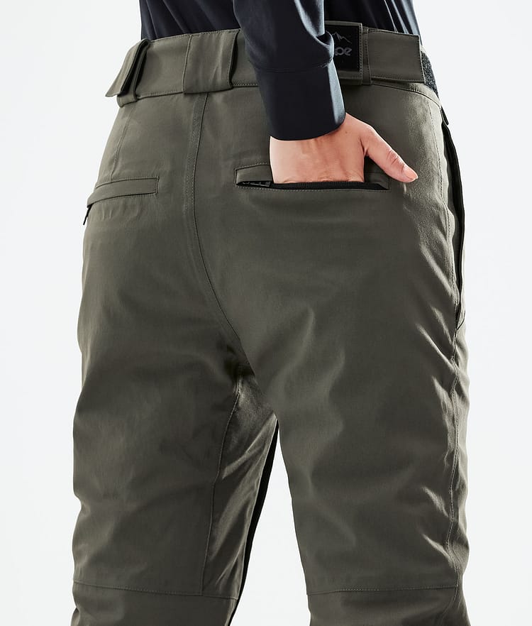Dope Con W 21 Snowboardhose Damen Olive Green, Image 5 of 5