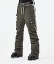 Dope Iconic W 21 Skihose Damen Olive Green