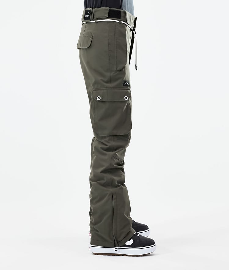 Dope Iconic W 21 Snowboardhose Damen Olive Green, Image 2 of 6