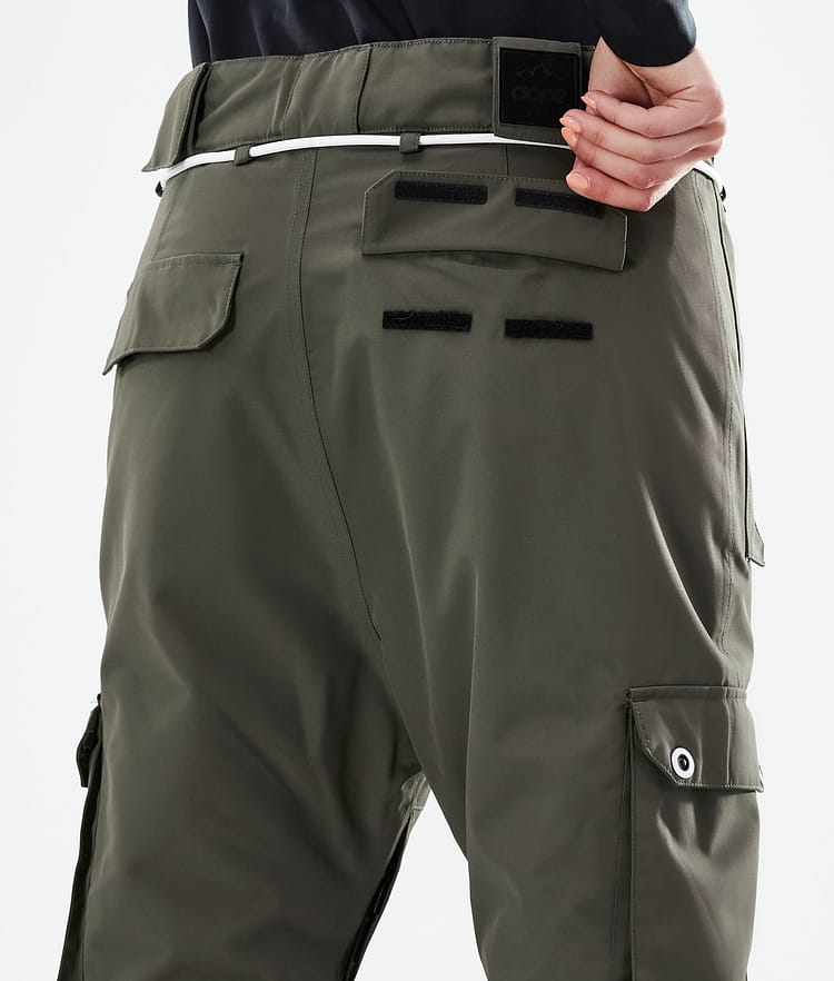 Dope Iconic W 21 Snowboardhose Damen Olive Green, Image 6 of 6