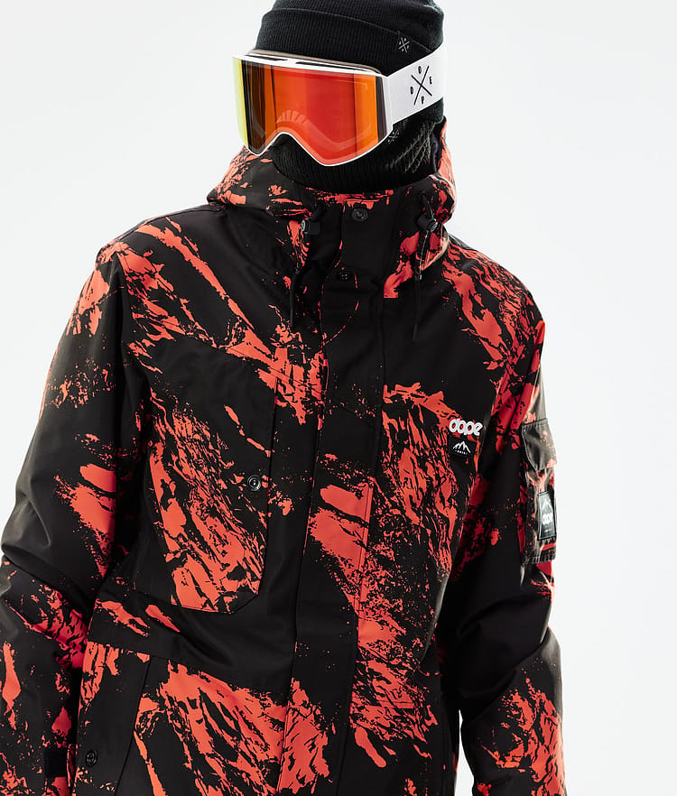 Dope Adept 21 Skijacke Herren Paint Orange, Image 2 of 11