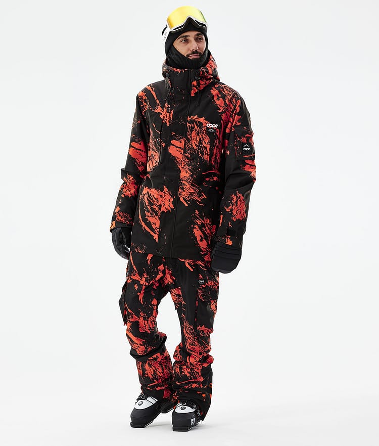Dope Adept 21 Skijacke Herren Paint Orange, Image 4 of 11