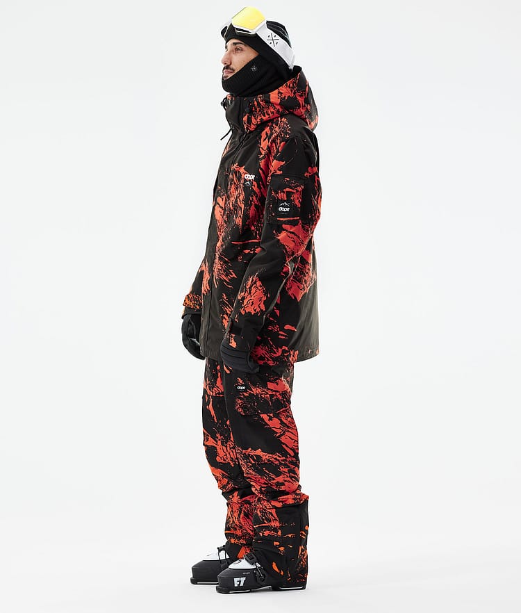Dope Adept 21 Skijacke Herren Paint Orange, Image 5 of 11