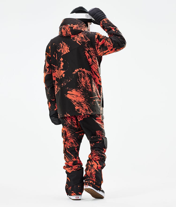Dope Adept 21 Snowboardjacke Herren Paint Orange, Image 6 of 11