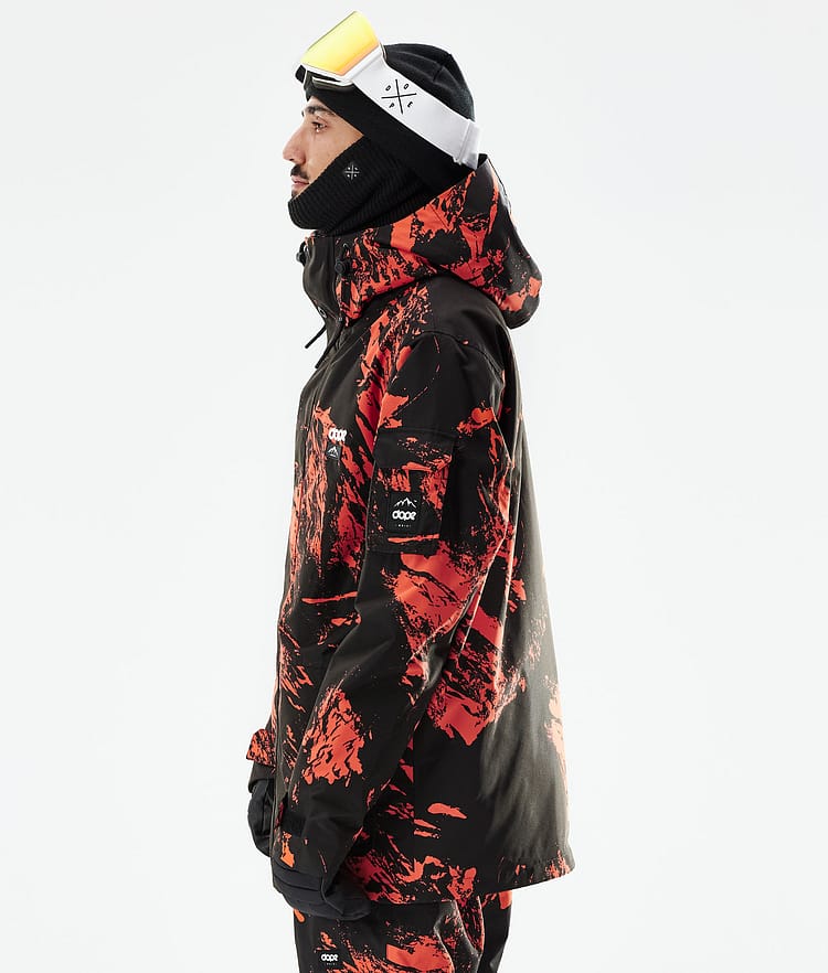 Dope Adept 21 Skijacke Herren Paint Orange, Image 7 of 11