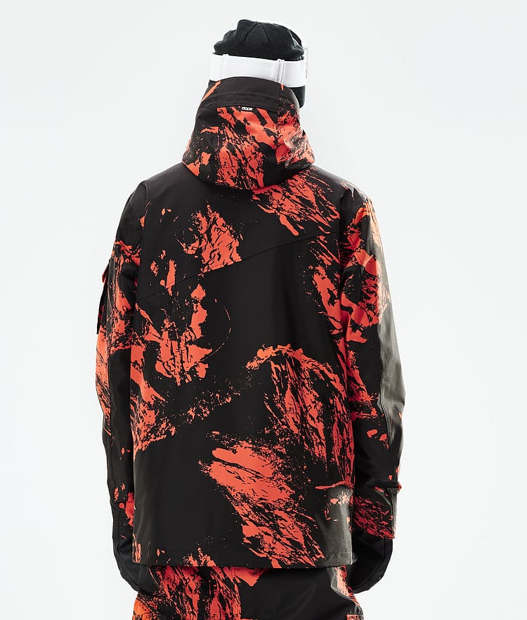 Dope Adept 21 Skijacke Herren Paint Orange, Image 8 of 11