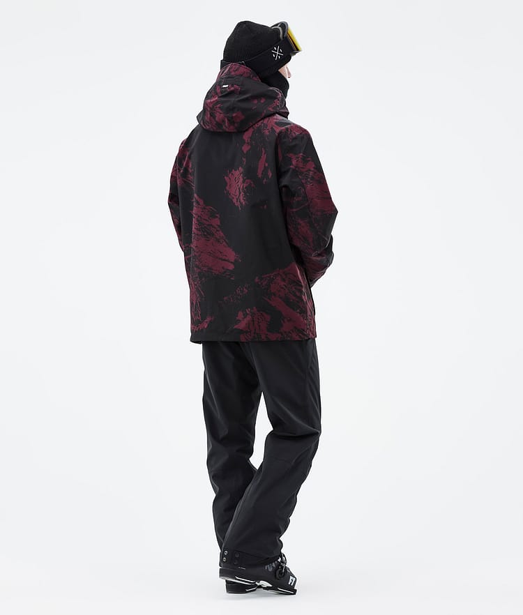 Dope Blizzard 21 Skijacke Herren Paint Burgundy, Image 5 of 9
