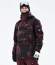 Dope Akin 21 Skijacke Herren Paint Burgundy