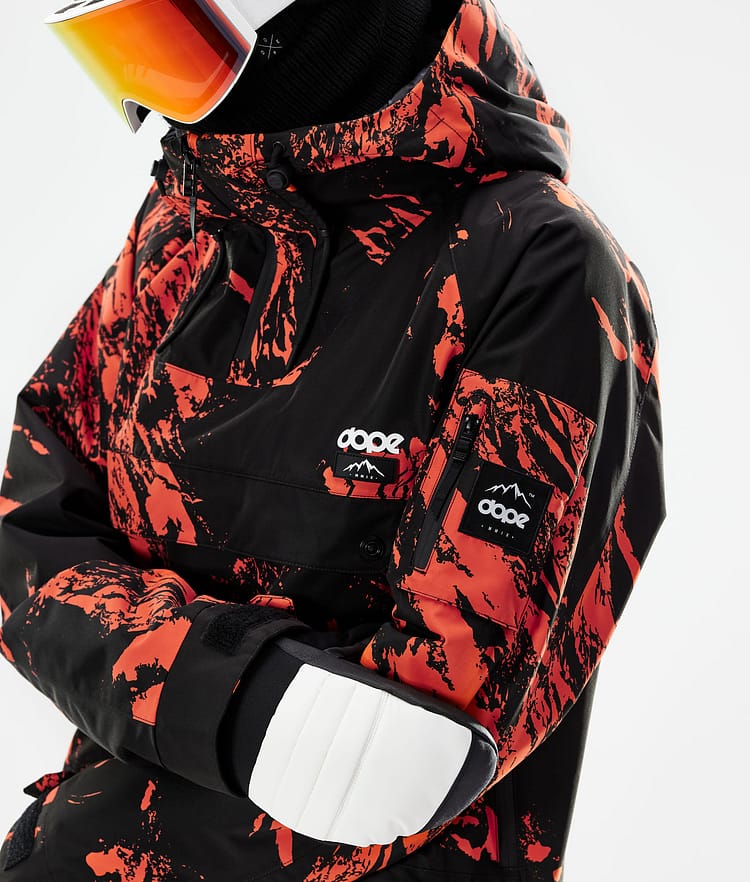 Dope Annok 21 Skijacke Herren Paint Orange, Image 2 of 10