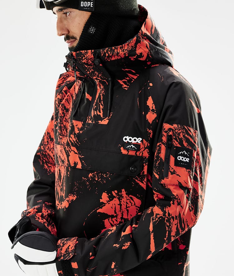 Dope Annok 21 Skijacke Herren Paint Orange, Image 3 of 10