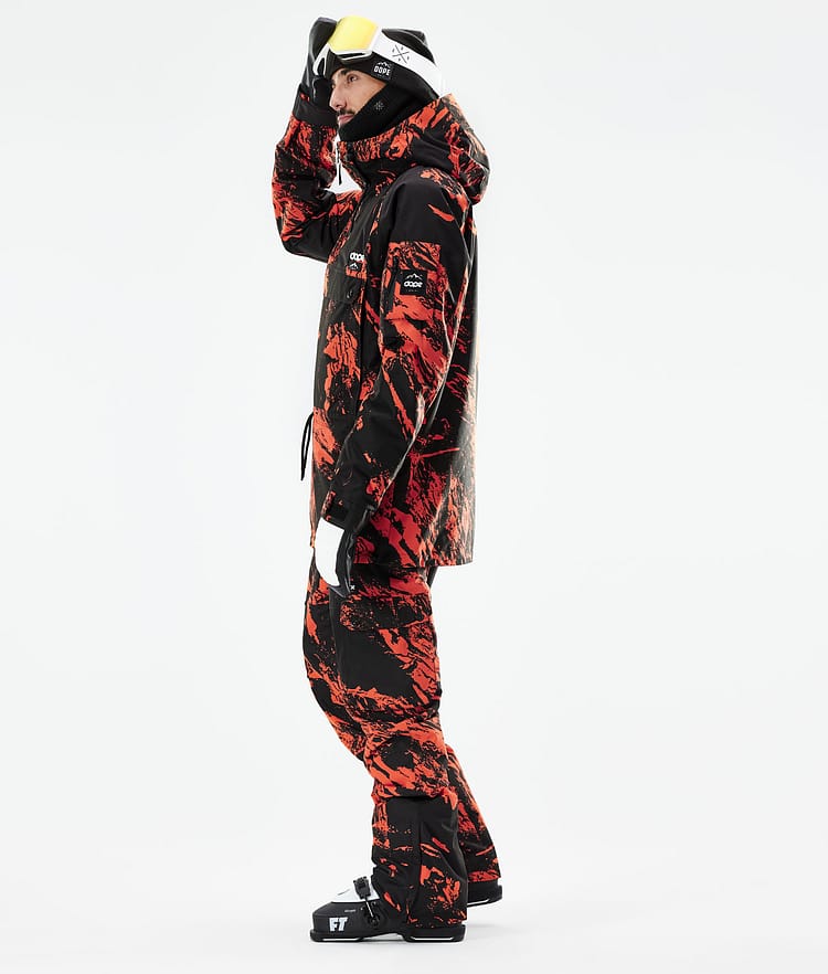 Dope Annok 21 Skijacke Herren Paint Orange, Image 5 of 10