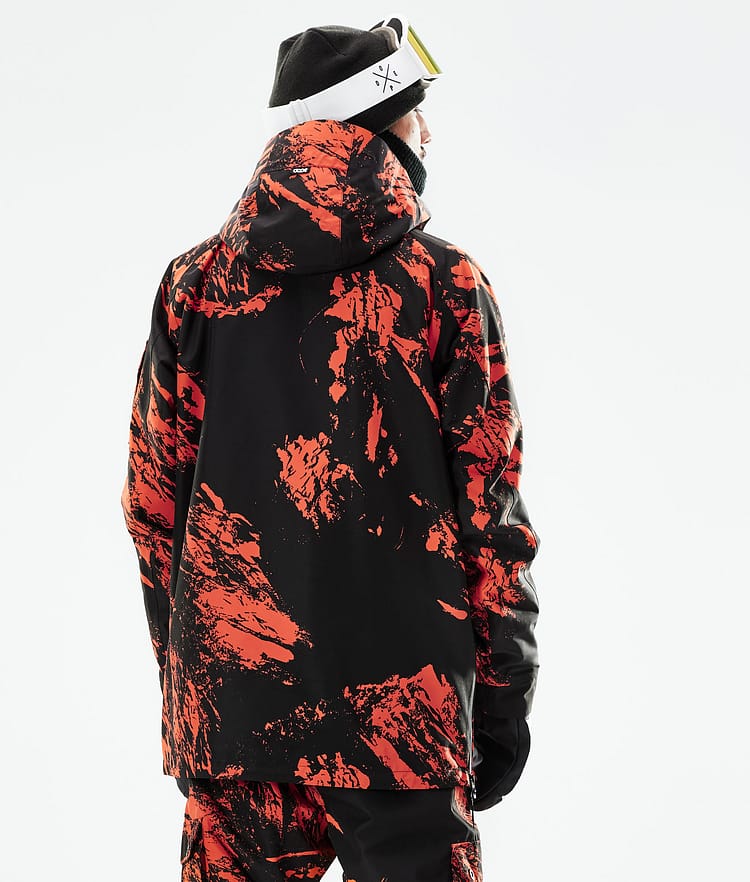 Dope Annok 21 Skijacke Herren Paint Orange, Image 8 of 10