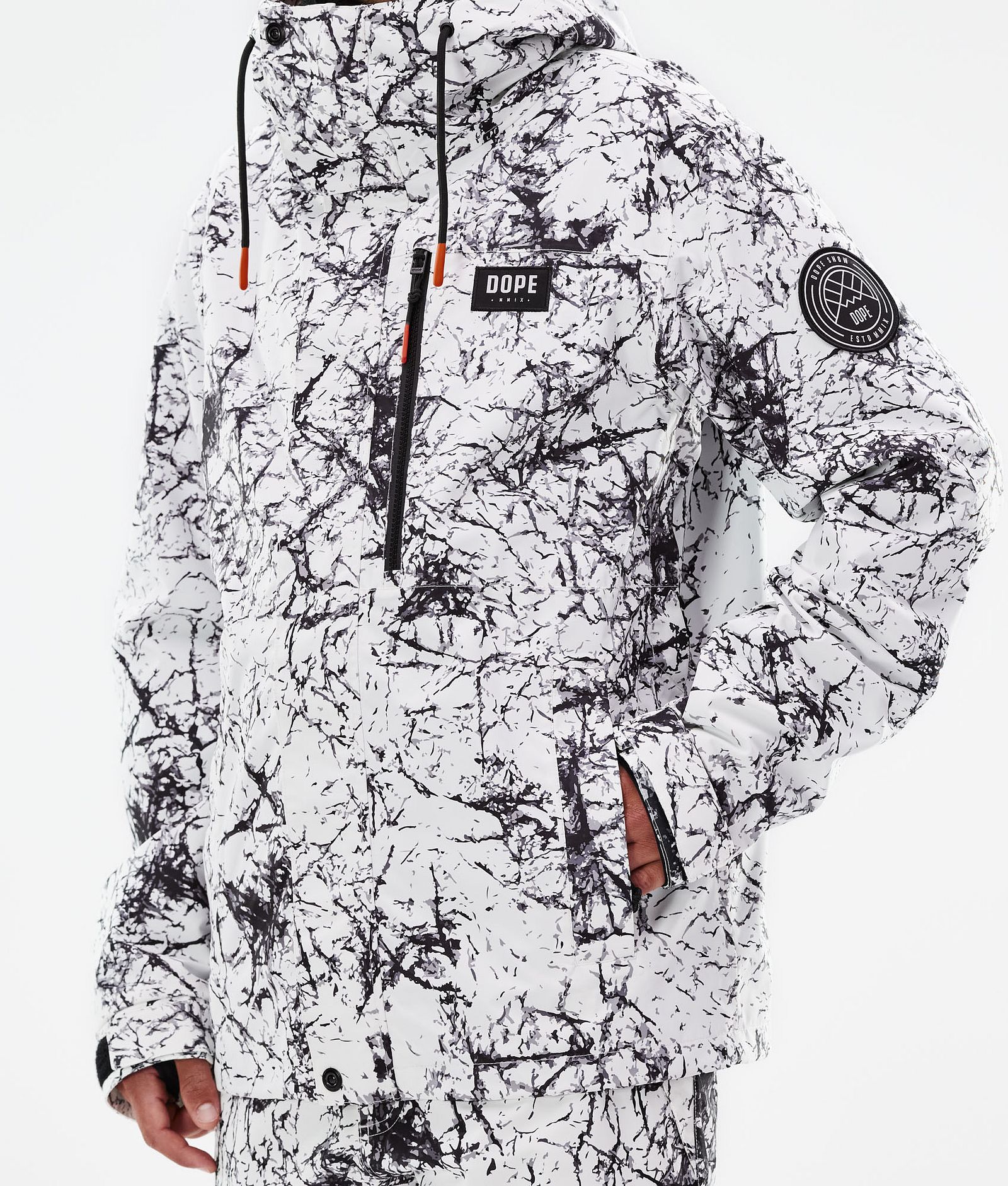 Dope Blizzard Full Zip 2021 Snowboardjacke Herren Rock, Bild 9 von 11