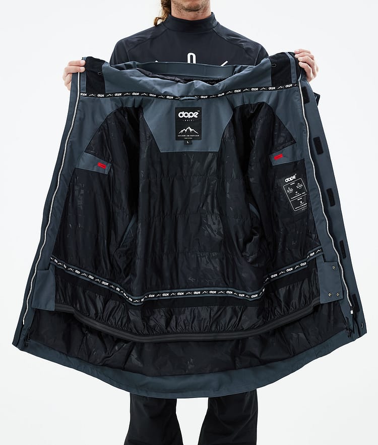 Dope Mojo Snowboardjacke Herren Metal Blue, Image 11 of 11
