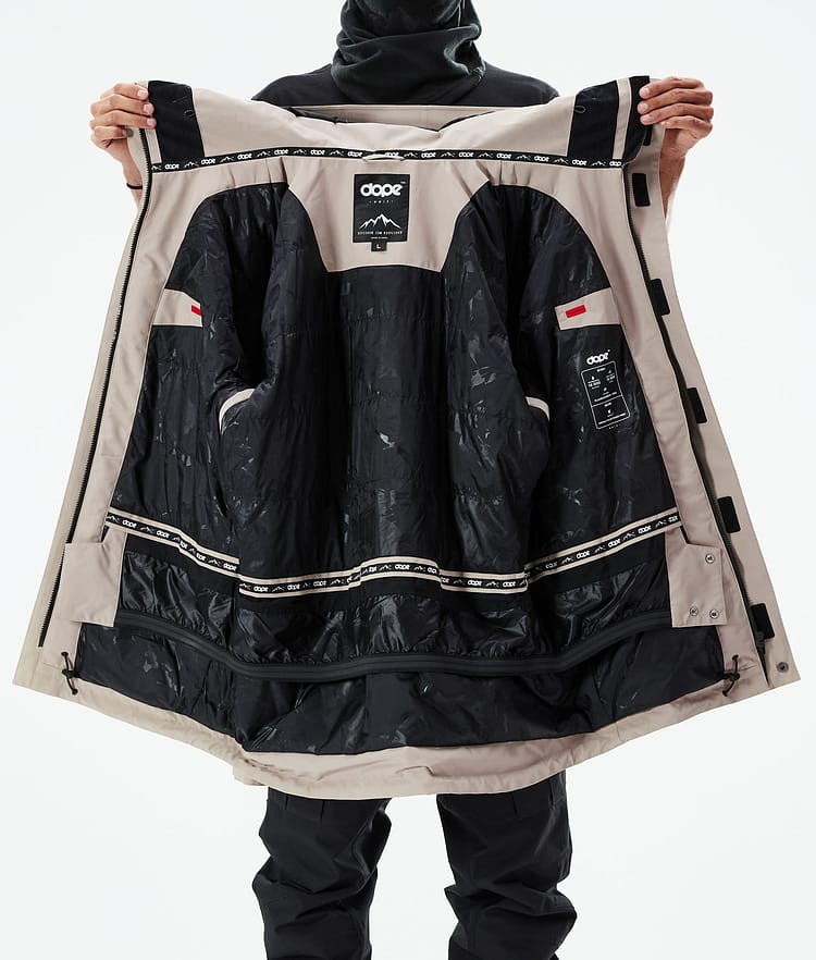 Dope Mojo Skijacke Herren Sand, Bild 11 von 11