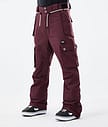 Dope Iconic 21 Snowboardhose Herren Burgundy