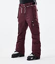 Dope Iconic 21 Skihose Herren Burgundy