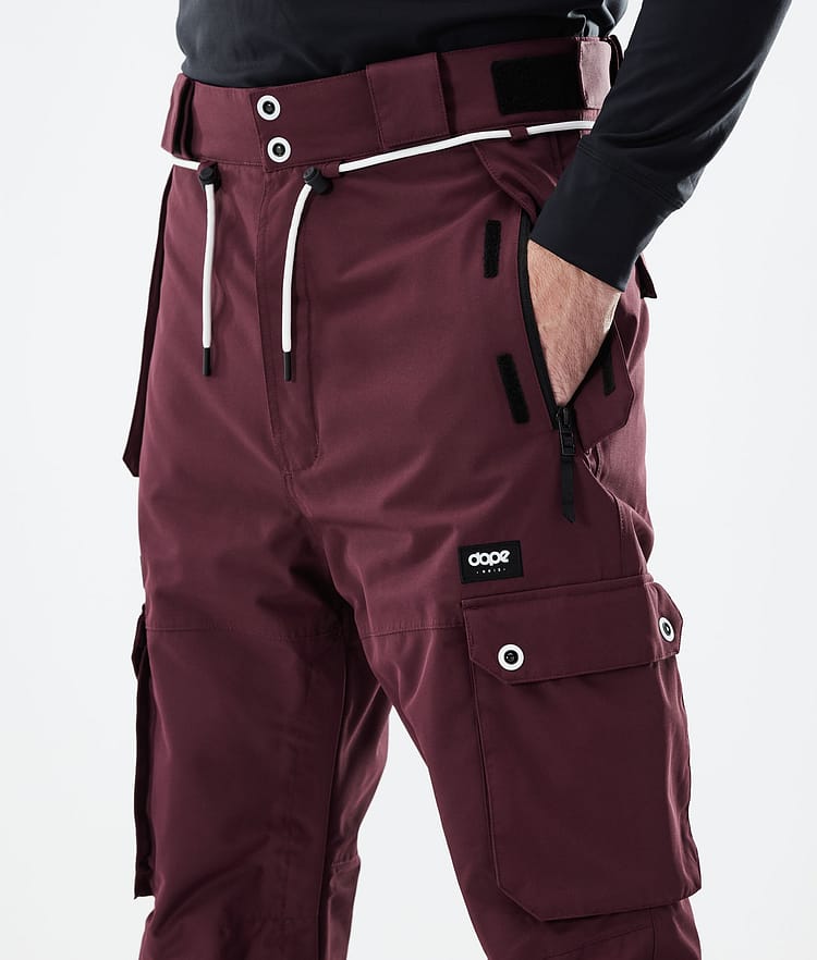 Dope Iconic 21 Snowboardhose Herren Burgundy, Image 4 of 6