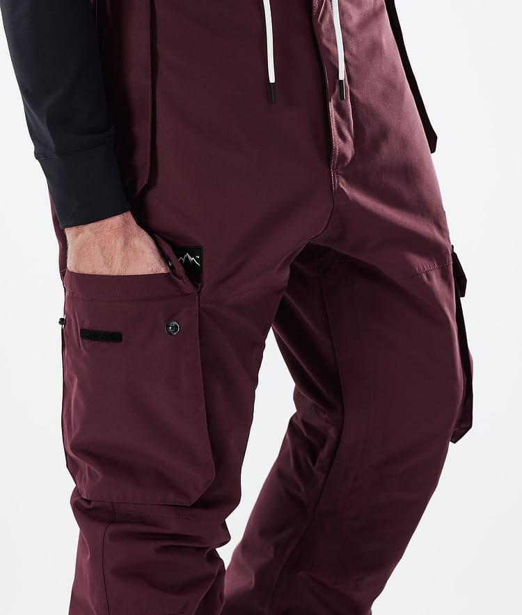 Dope Iconic 21 Snowboardhose Herren Burgundy, Image 5 of 6