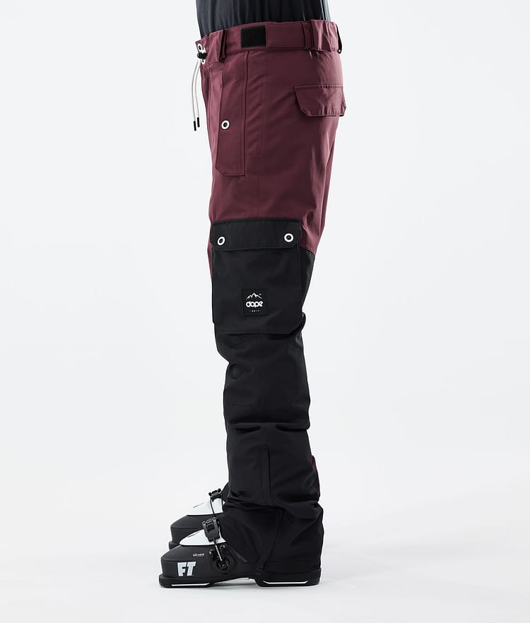 Dope Adept 21 Skihose Herren Burgundy/Black, Image 2 of 6