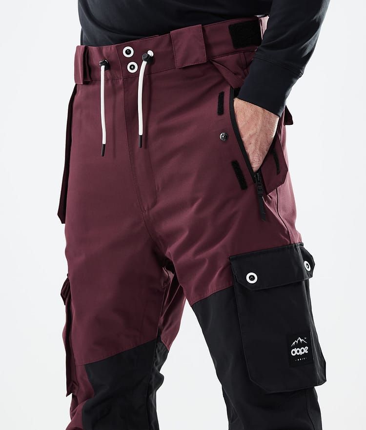 Dope Adept 21 Snowboardhose Herren Burgundy/Black, Image 4 of 6