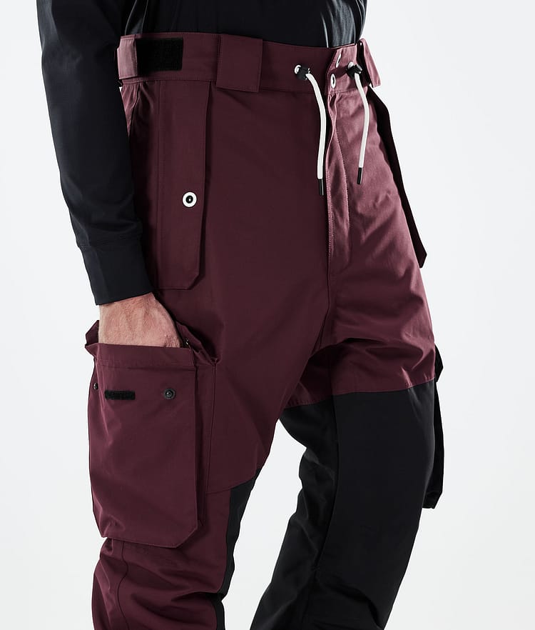 Dope Adept 21 Snowboardhose Herren Burgundy/Black, Image 5 of 6