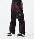 Dope Blizzard 21 Snowboardhose Herren Paint Burgundy