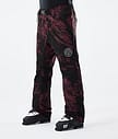 Dope Blizzard 21 Skihose Herren Paint Burgundy