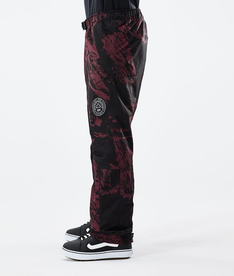 Dope Blizzard 21 Snowboardhose Herren Paint Burgundy, Image 2 of 4