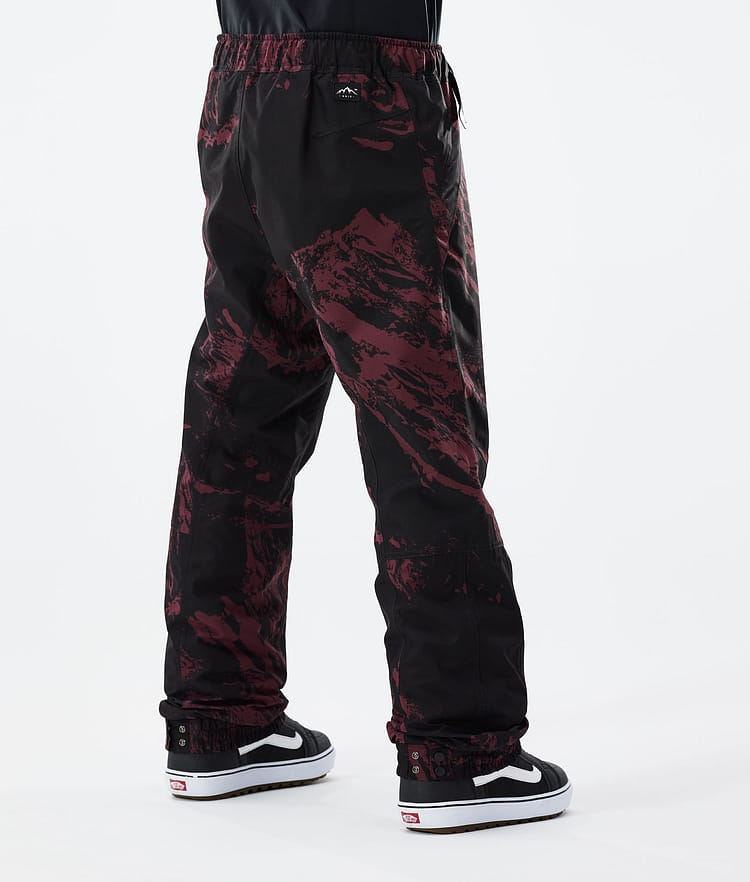 Dope Blizzard 21 Snowboardhose Herren Paint Burgundy, Image 3 of 4