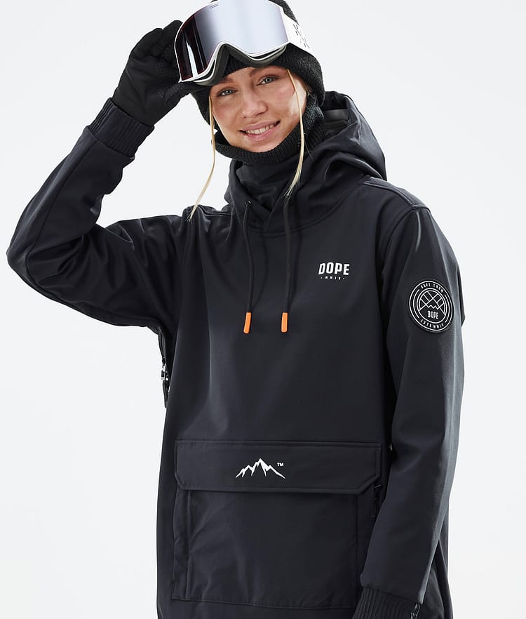 Dope Wylie W Snowboardjacke Damen Capital Black, Image 2 of 9