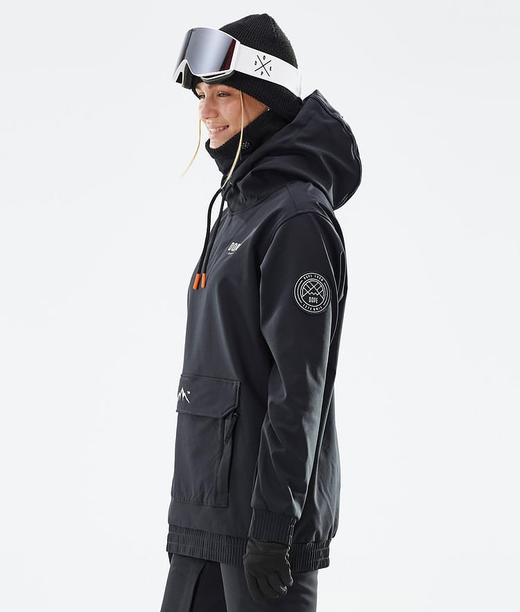 Dope Wylie W Snowboardjacke Damen Capital Black, Image 6 of 9