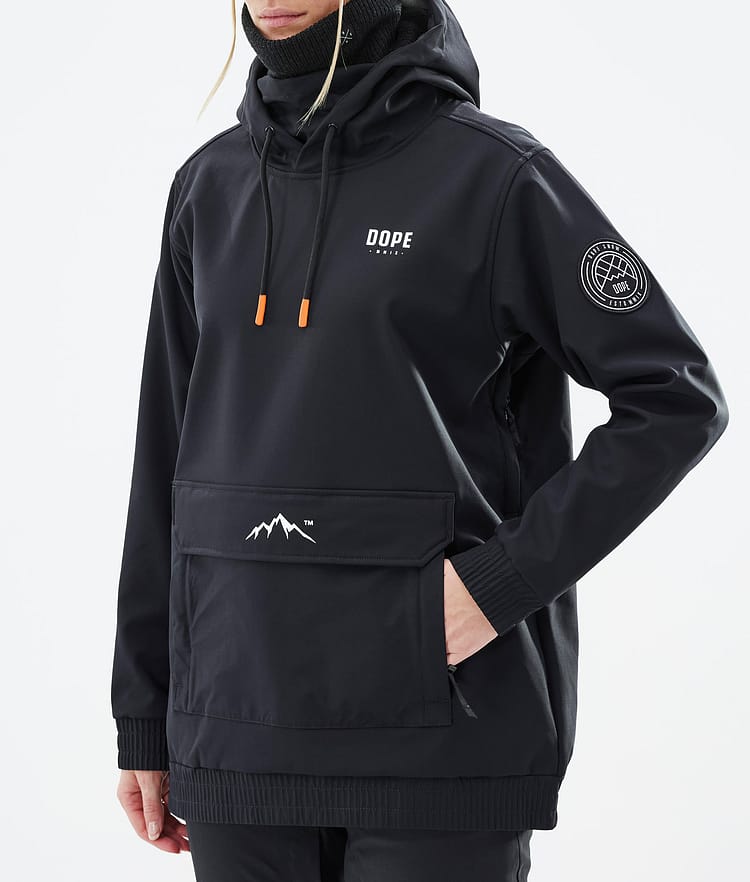 Dope Wylie W Snowboardjacke Damen Capital Black, Image 8 of 9