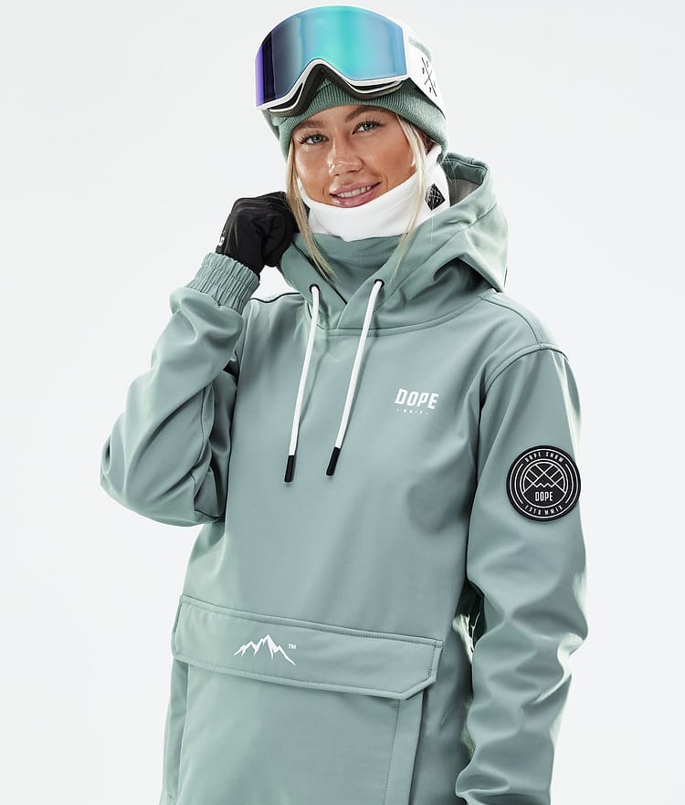 Dope Wylie W Snowboardjacke Damen Capital Faded Green, Image 3 of 10