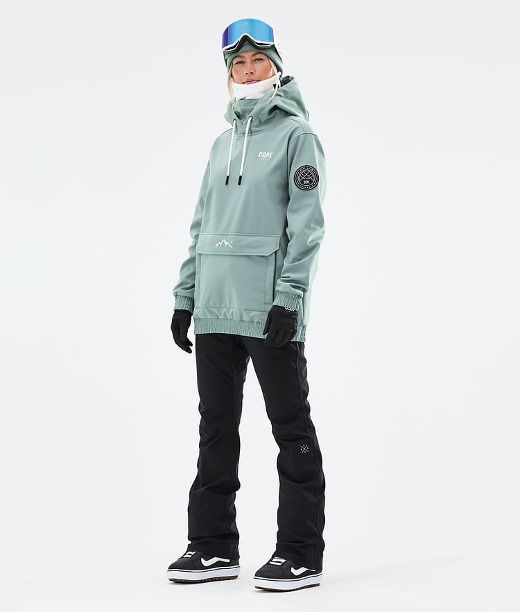 Dope Wylie W Snowboardjacke Damen Capital Faded Green, Image 4 of 10