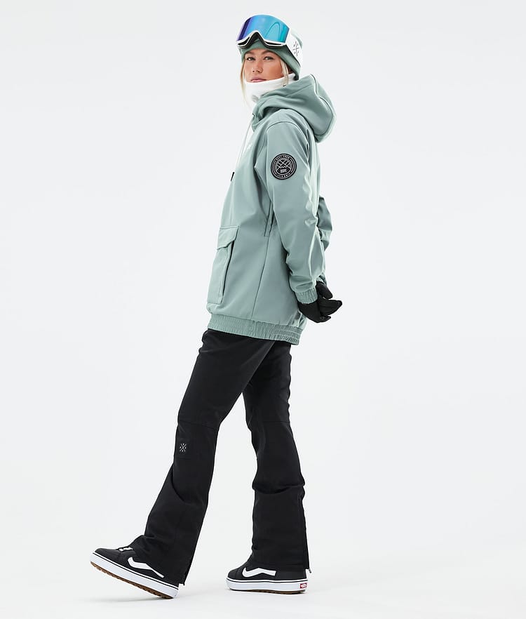 Dope Wylie W Snowboardjacke Damen Capital Faded Green, Image 5 of 10
