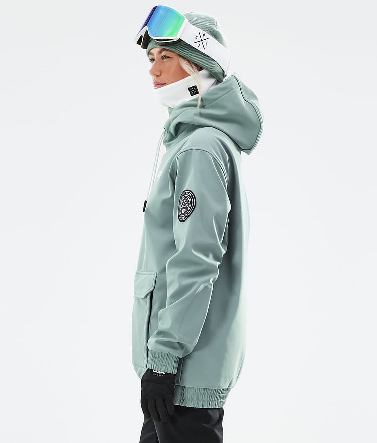 Dope Wylie W Snowboardjacke Damen Capital Faded Green, Image 7 of 10