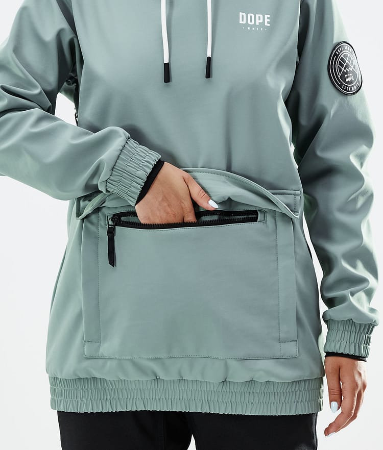 Dope Wylie W Snowboardjacke Damen Capital Faded Green, Image 10 of 10