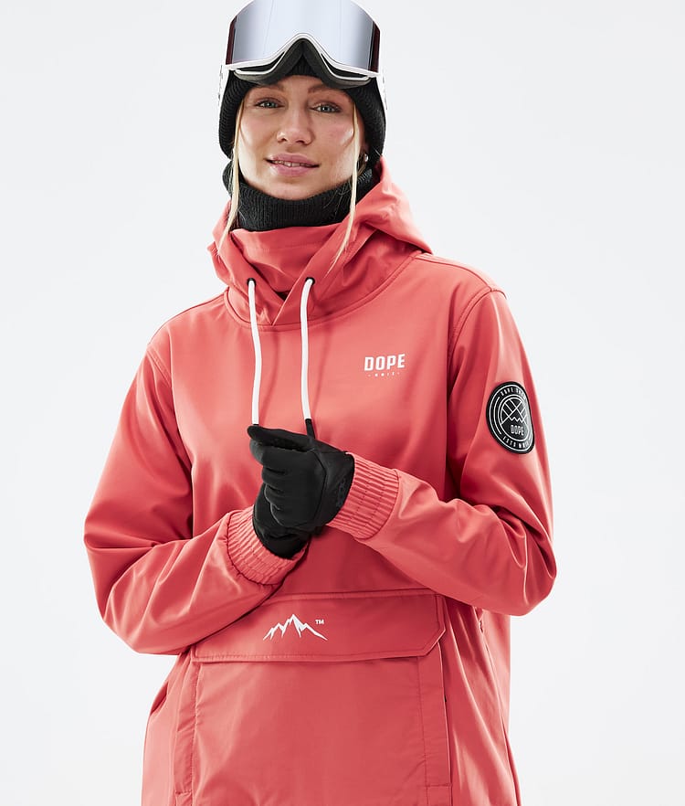 Dope Wylie W Snowboardjacke Damen Capital Coral, Image 2 of 9