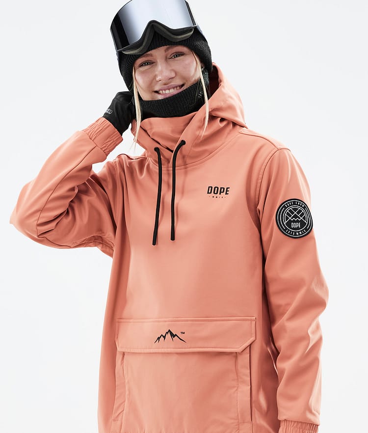 Dope Wylie W Skijacke Damen Capital Peach, Image 2 of 9