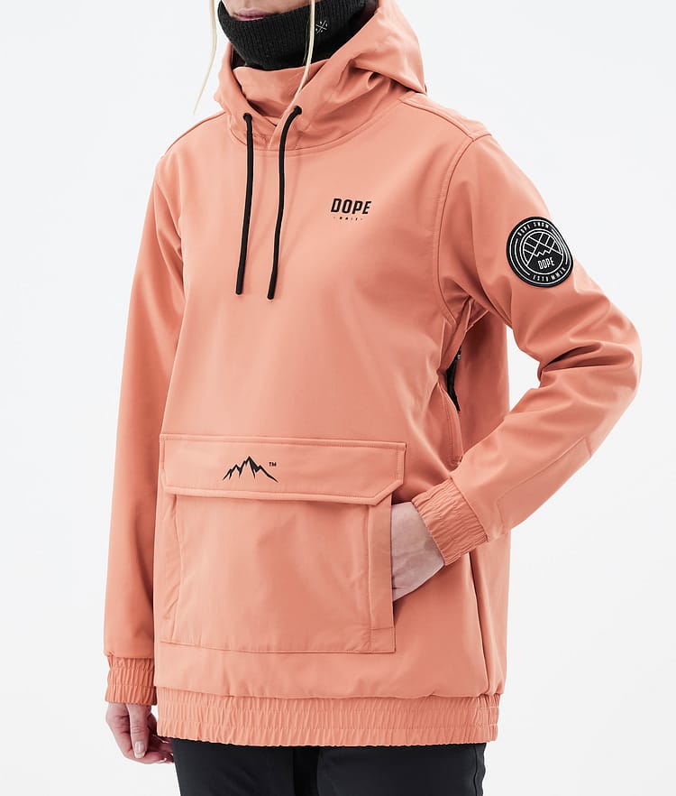 Dope Wylie W Skijacke Damen Capital Peach, Image 8 of 9