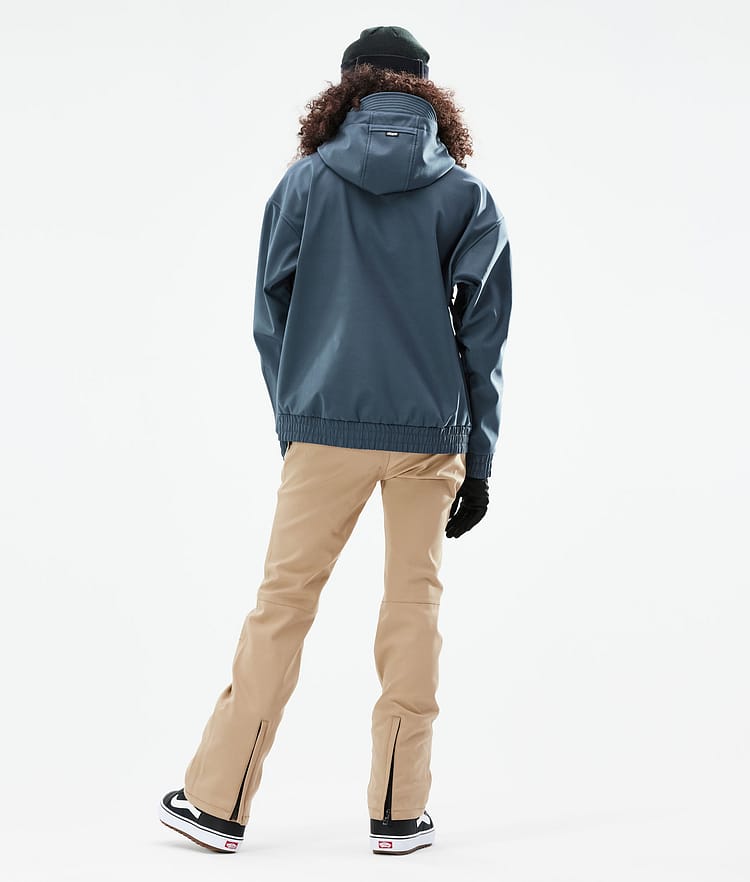 Dope Cyclone W 21 Snowboardjacke Damen Metal Blue, Image 6 of 10